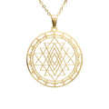 Sri Yantra necklace