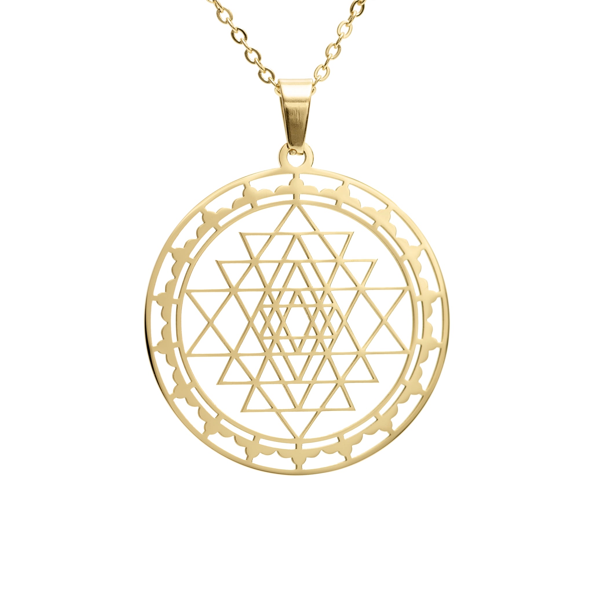 Sri Yantra necklace